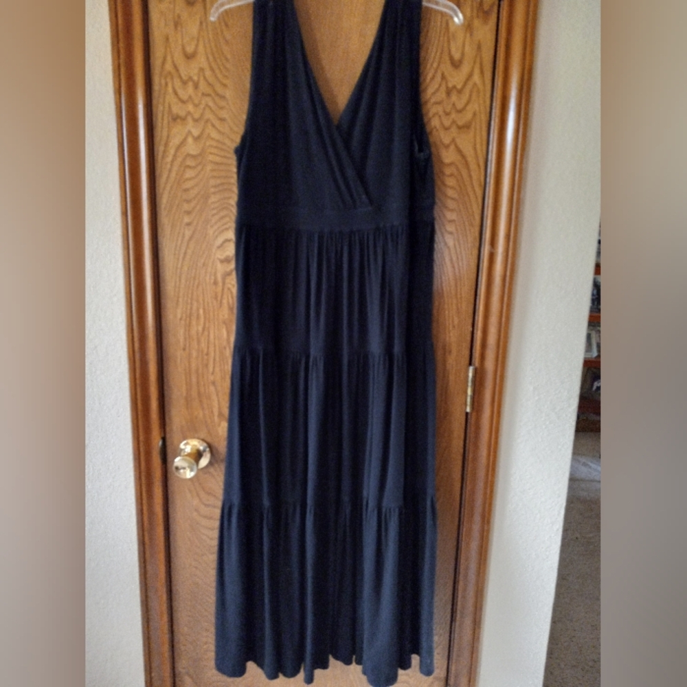 Peter Nygard Black Maxi Dress